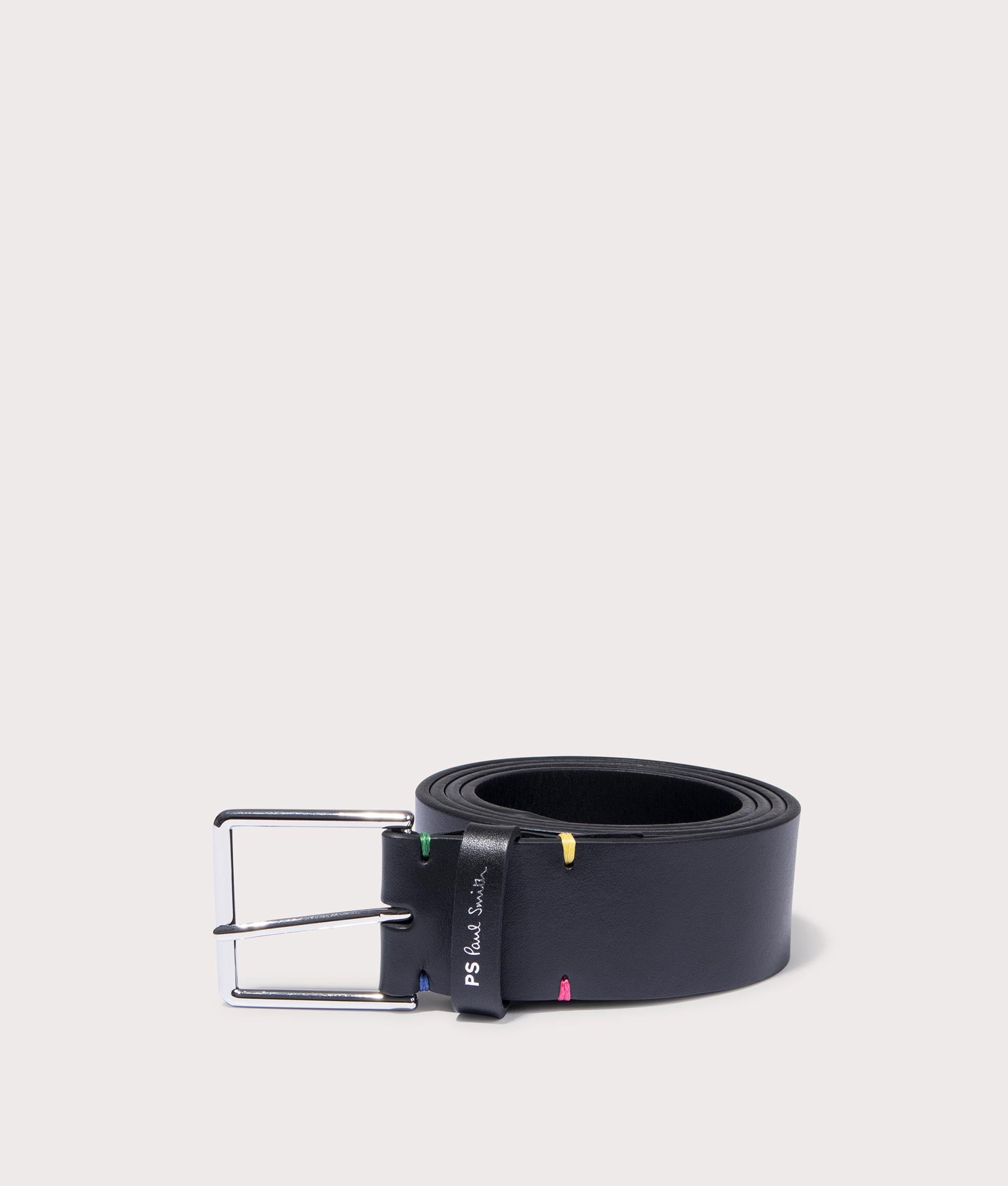Colour stitch Belt Black - PS Paul Smith - EQVVS