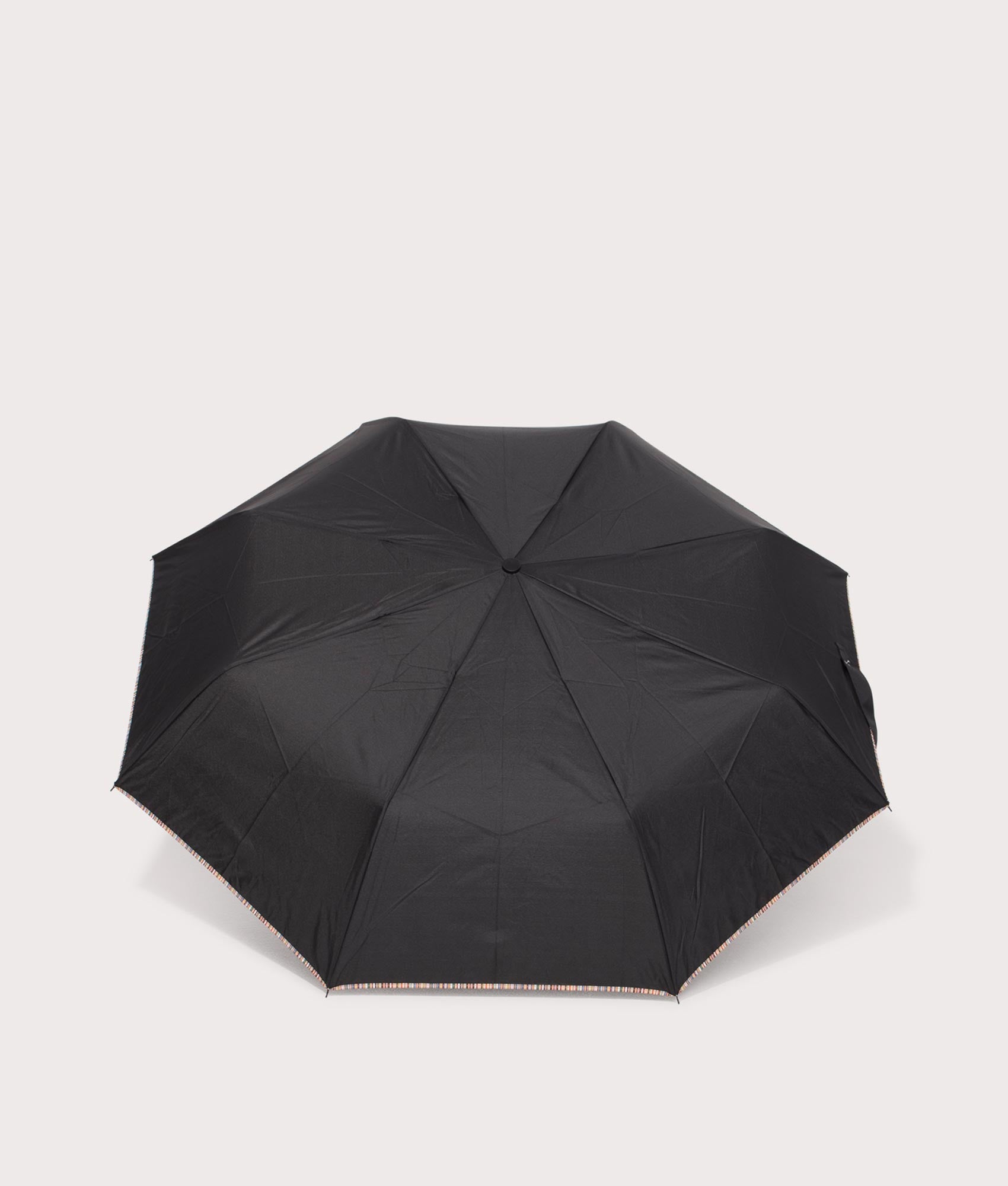 Telescopic Trim Umbrella in Multi Coloured | Paul Smith | EQVVS | Open top shot