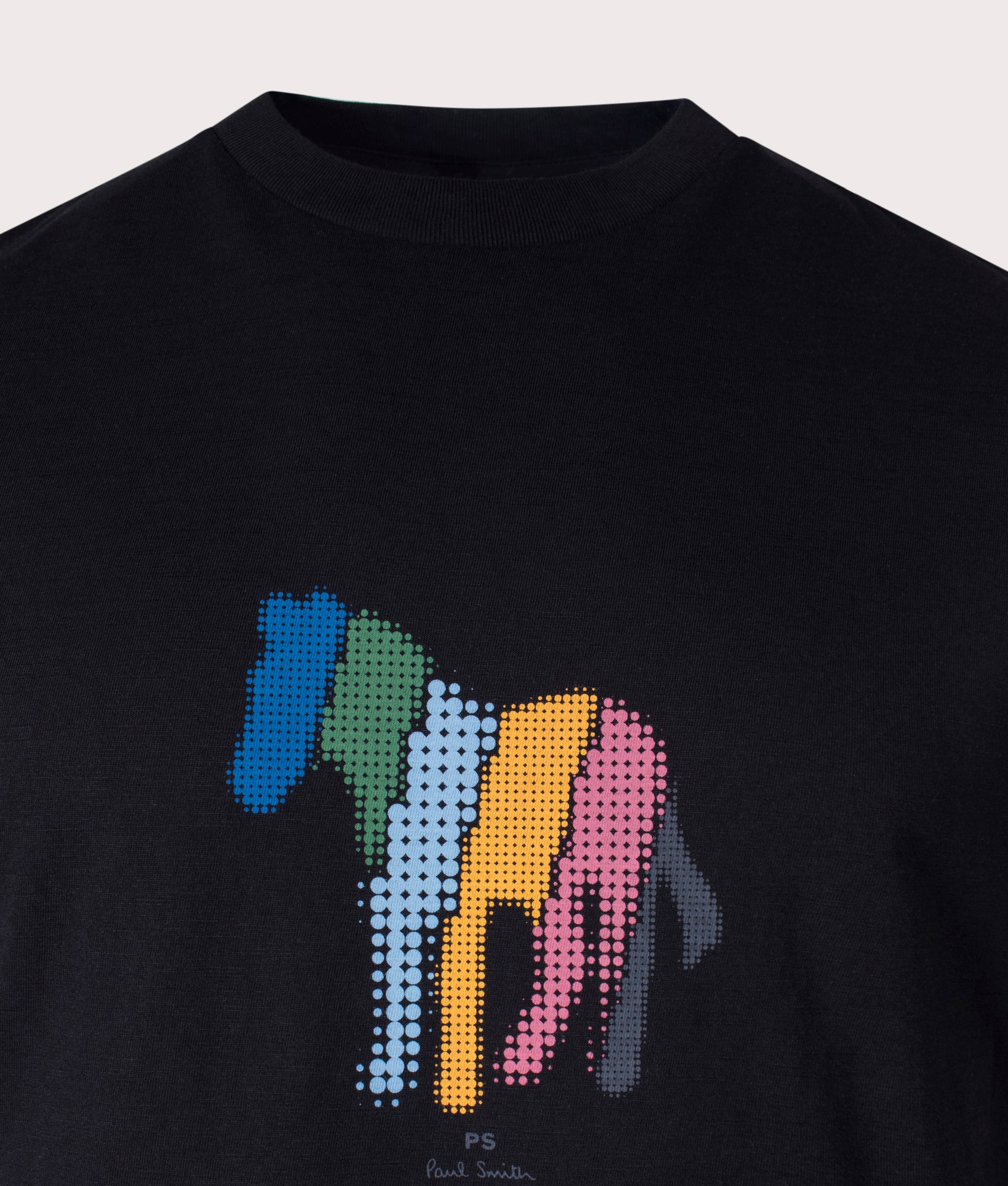Pixelated-Broad-Stripe-Zebra-T-Shirt-Black-PS-Paul-Smith-EQVVS