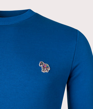 Zebra-Logo-Sweatshirt-Cobalt-Blue-PS-Paul-Smith-EQVVS