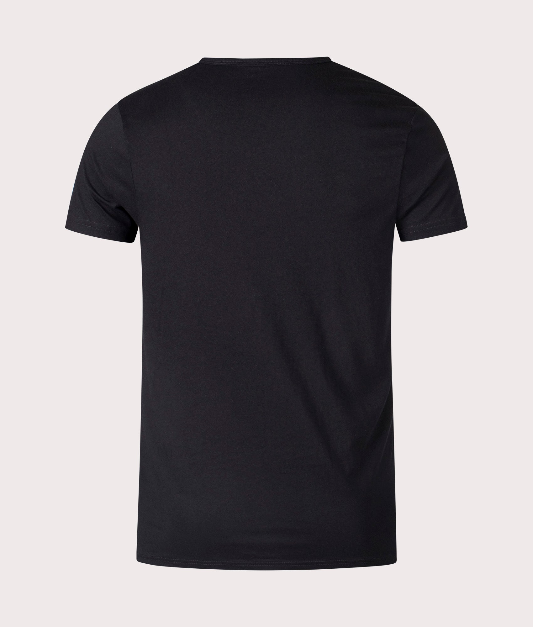 
Paul Smith, 3 Pack Logo Lounge T-Shirts, black/ white/ grey, Eqvvs Menswear, back shot angle
