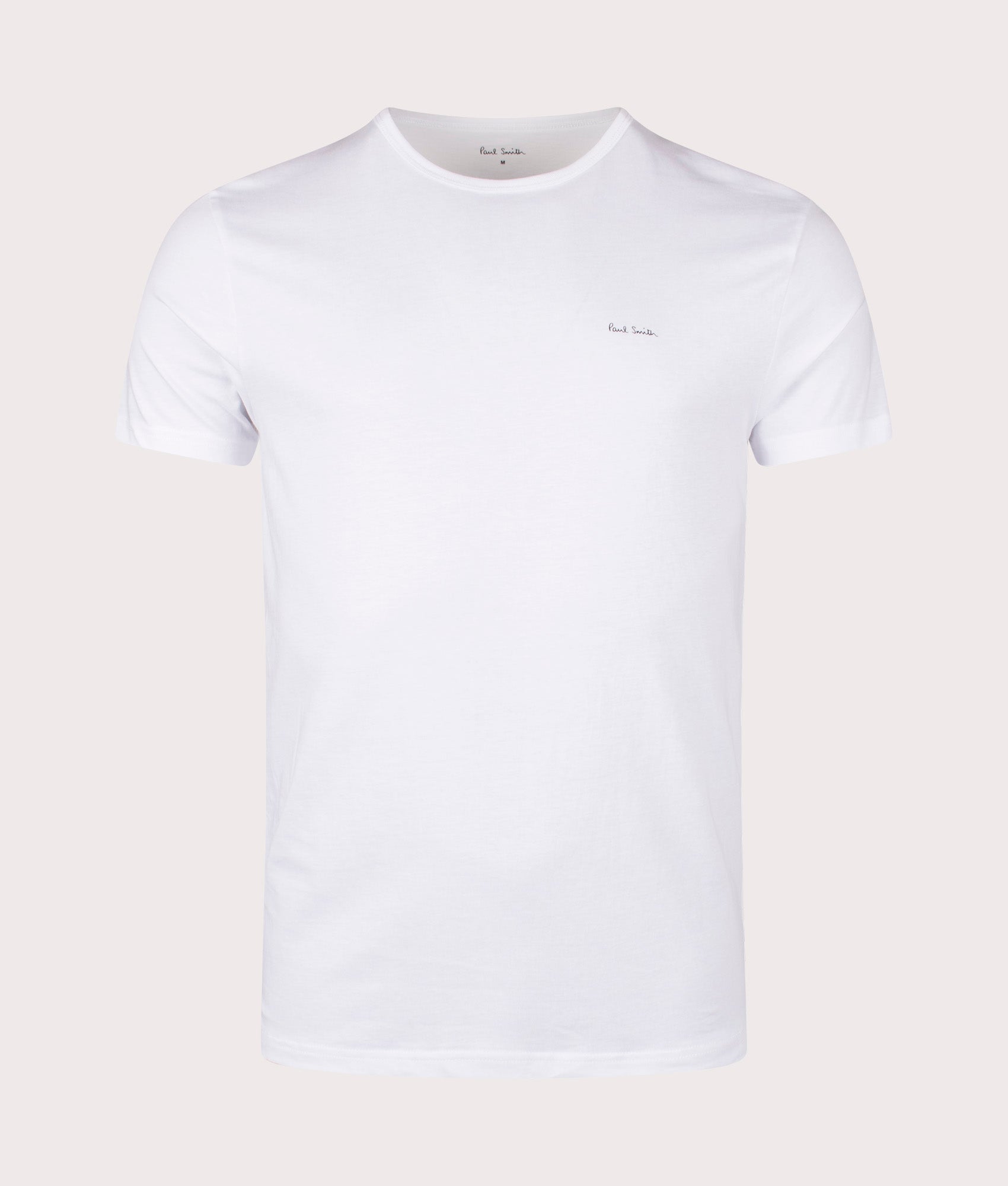 Paul Smith, 3 Pack Logo Lounge T-Shirts, black/ white/ grey, Eqvvs Menswear, front shot angle
