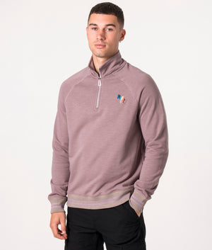 Quarter-Zip-Broad-Stripe-Zebra-Sweatshirt-Lilac-PS-Paul-Smith-EQVVS