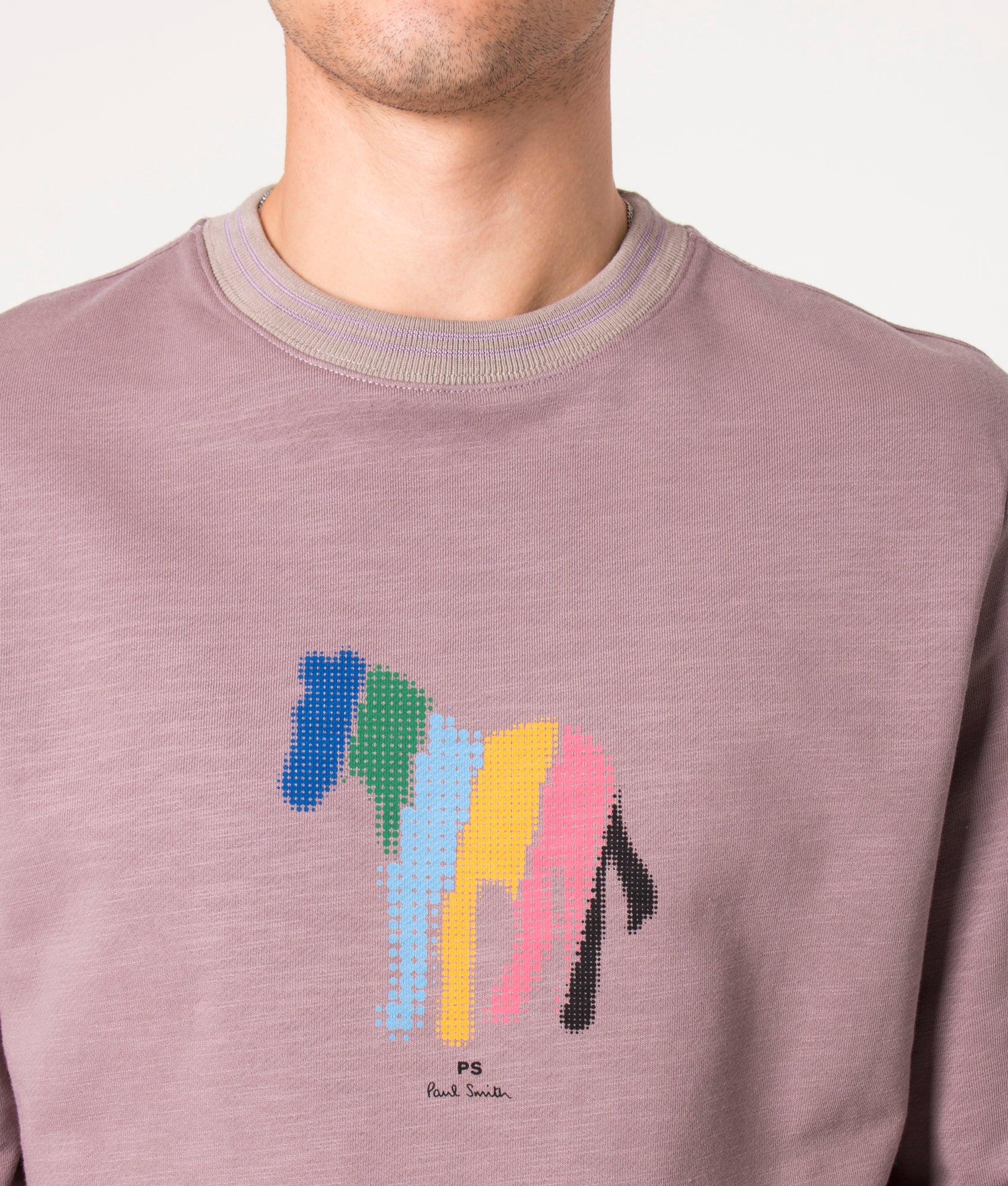 Pixelated-Broad-Stripe-Zebra-Print-Sweatshirt-Lilac-PS-Paul-Smith-EQVVS