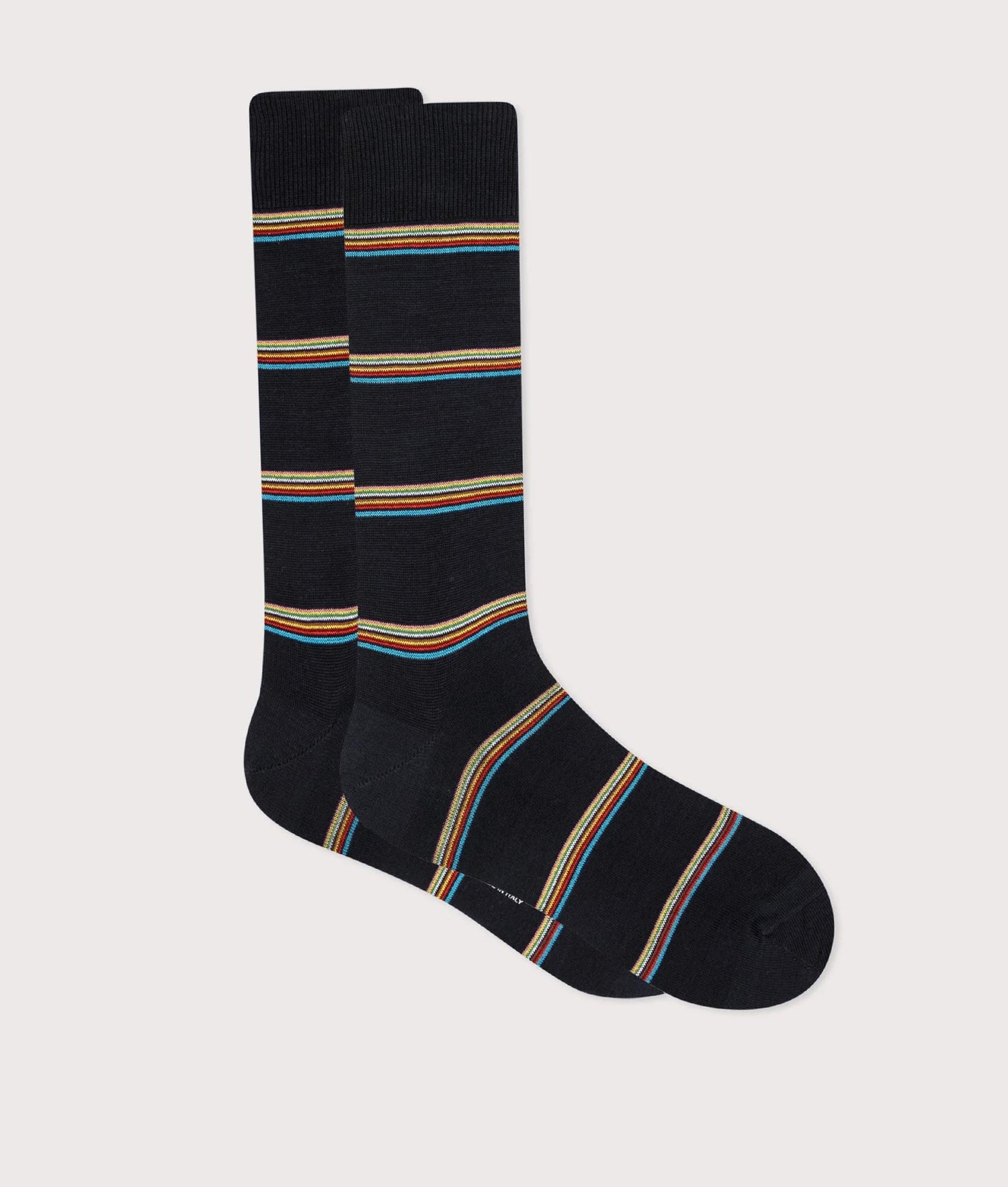 Signature Block Socks Black | PS Paul Smith | EQVVS