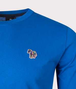 Zebra-Logo-T-Shirt-Cobalt-Blue-PS-Paul-Smith-EQVVS
