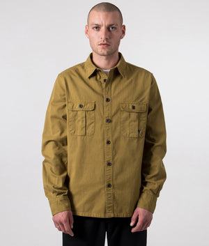 Relaxed-Fit-Broad-Stripe-Zebra-Logo-Shirt-Khaki-PS-Paul-Smith-EQVVS