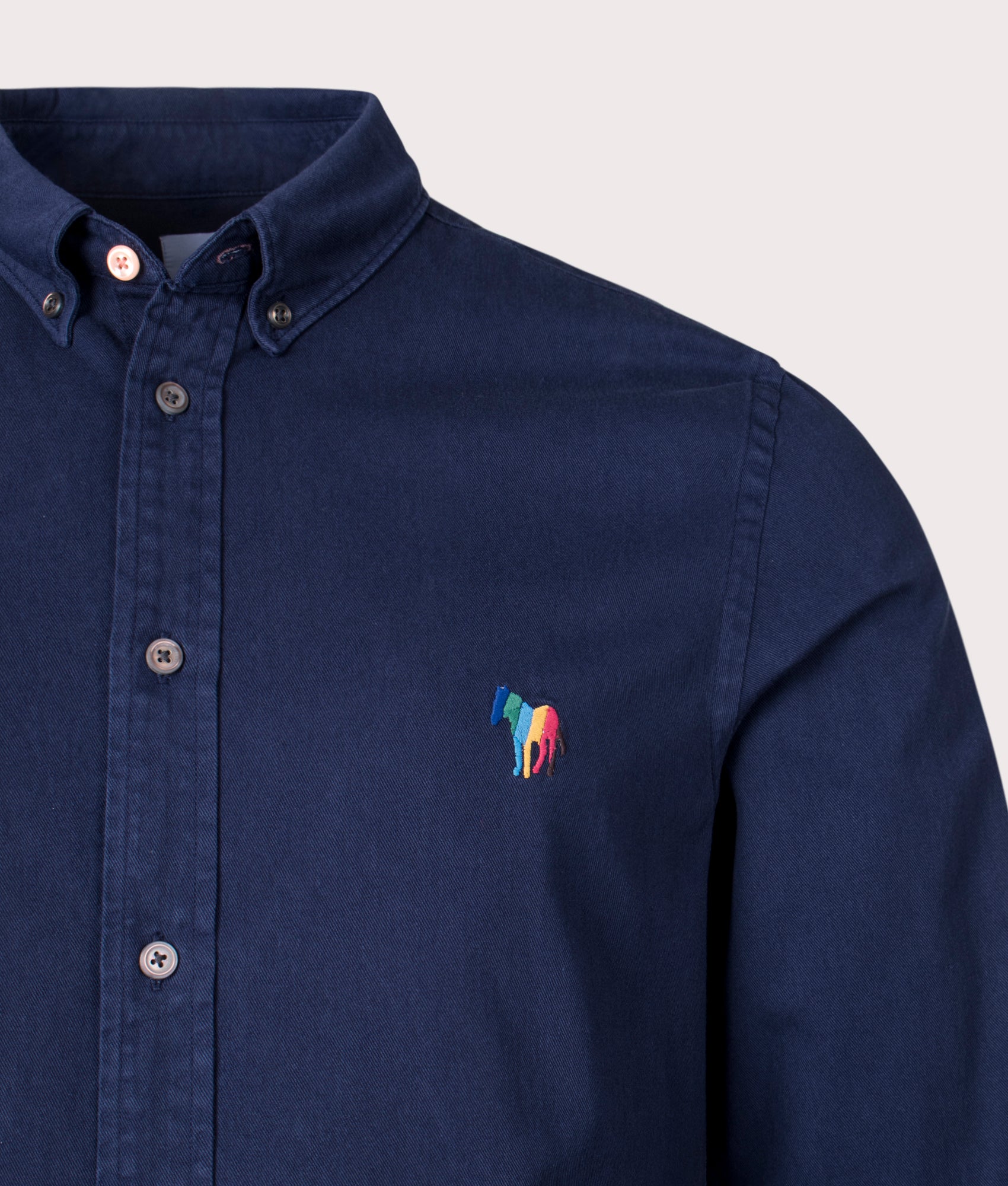 Button-Down-Broad-Stripe-Zebra-Motif-Shirt-Navy-EQVVS