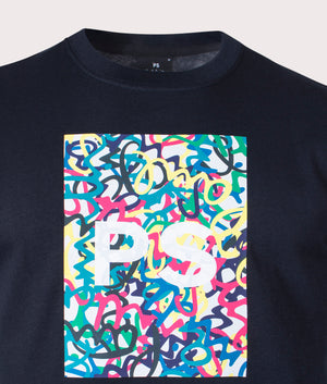 Slim-Fit-Bold-Logo-T-Shirt-Very-Dark-Navy-PS-Paul-Smith-EQVVS