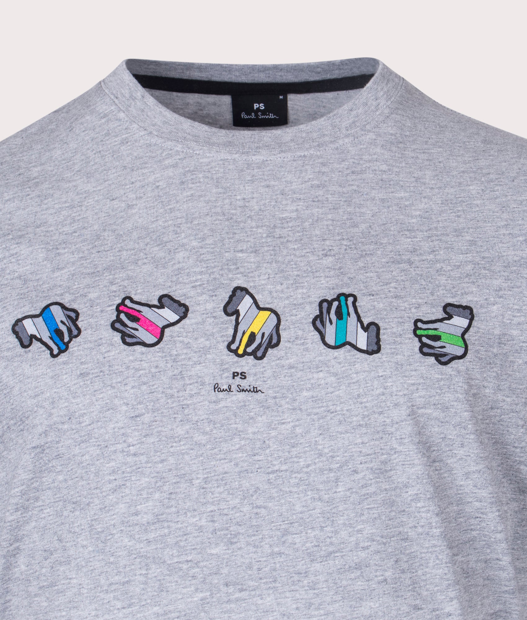 Repeat-Zebra-T-Shirt-Grey-Melagne-PS-Paul-Smith-EQVVS