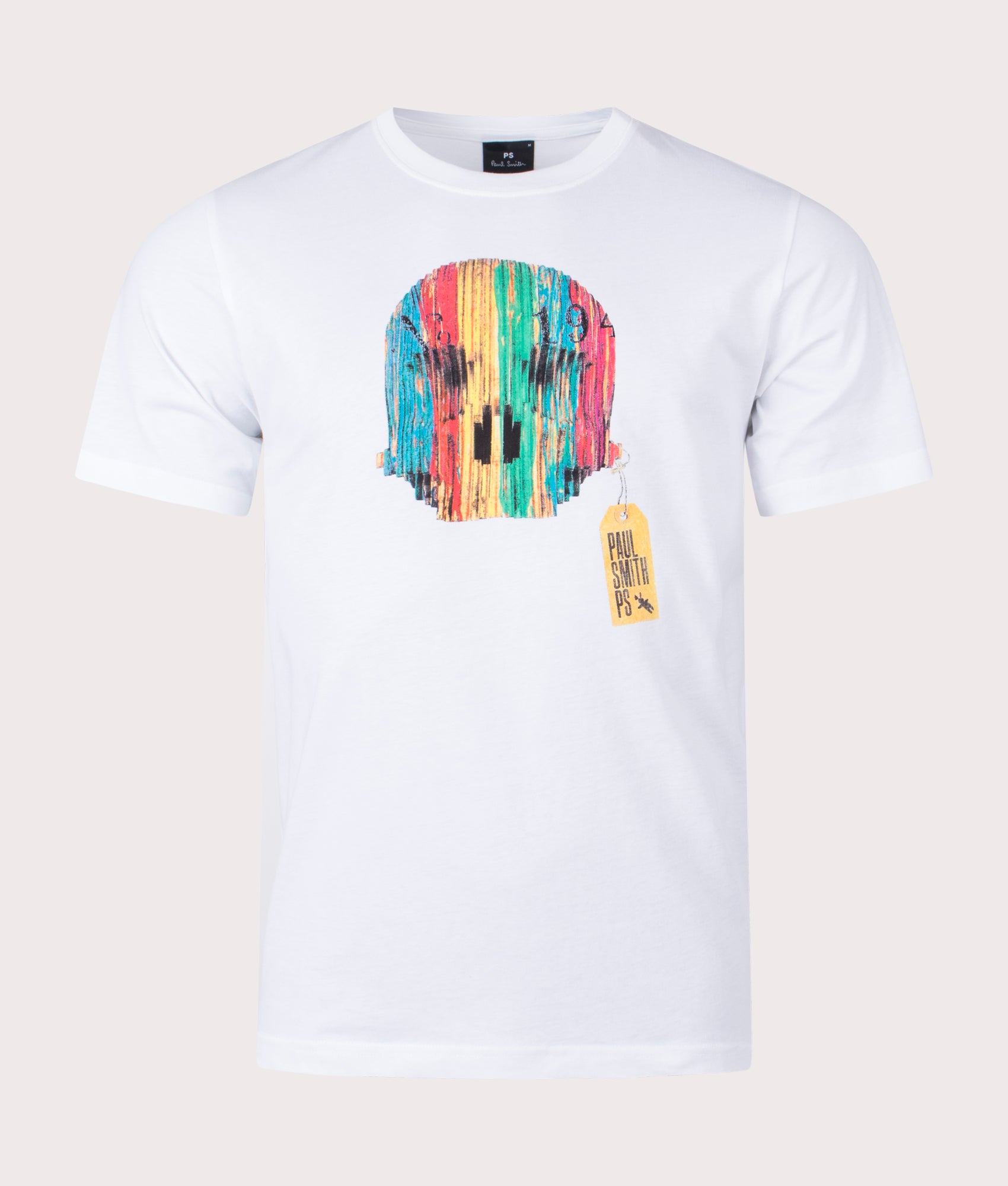 Wooden-Skull-T-Shirt-White-PS-Paul-Smith-EQVVS