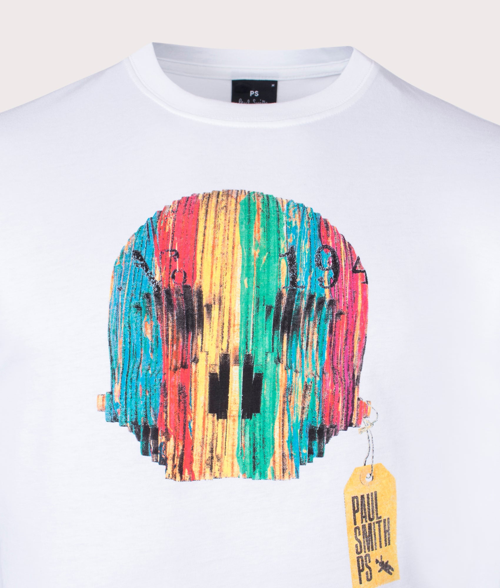 Wooden-Skull-T-Shirt-White-PS-Paul-Smith-EQVVS