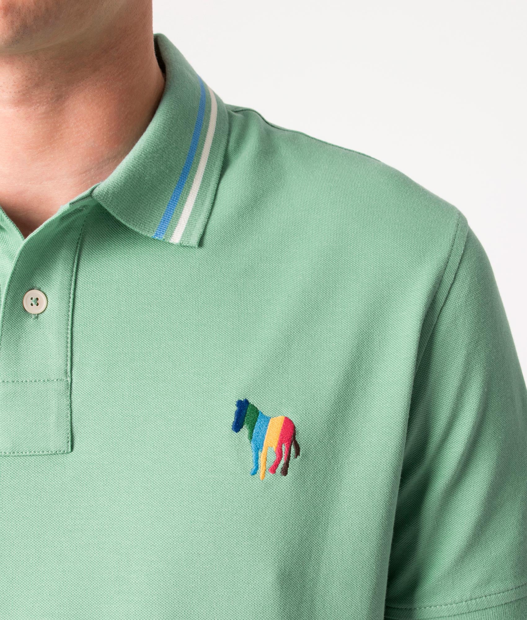 Twin-Tipped-Broad-Stripe-Zebra-Logo-Polo-Shirt-Light-Greyish-Green-PS-Paul-Smith-EQVVS