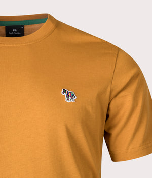 Zebra-Logo-T-Shirt-Ochre-PS-Paul-Smith-EQVVS