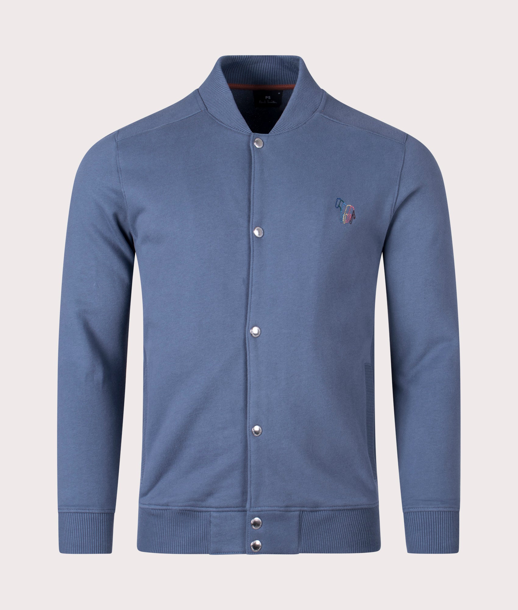 Zebra-Emblem-Bomber-Jacket-Greyish-Blue-PS-Paul-Smith-EQVVS