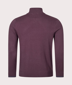 Quarter-Zip-Zebra-Bad-Very-Dark-Purple-Sweatshirt-PS-Paul-Smith-EQVVS