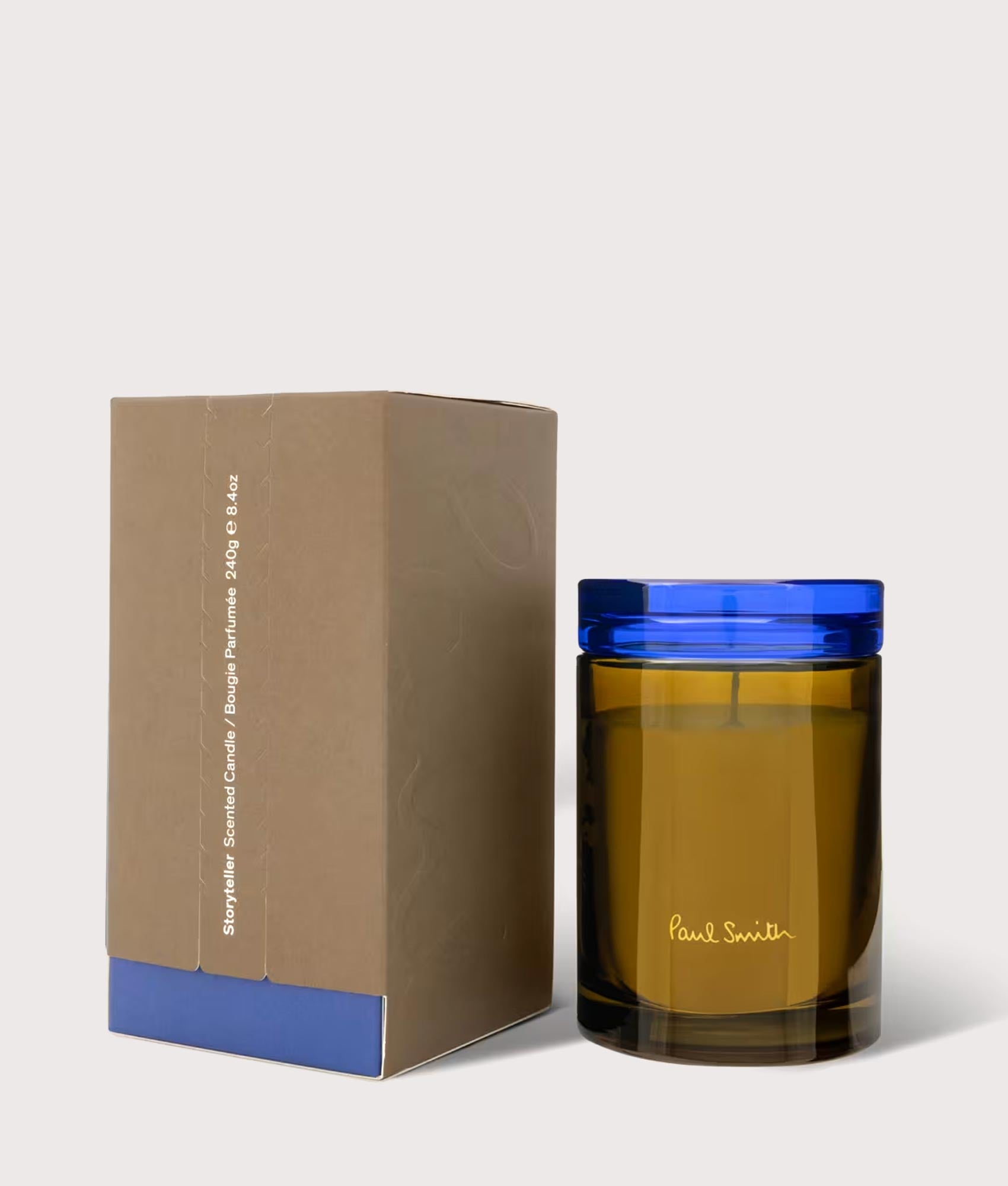 PS Paul Smith Story Teller Candle at EQVVS Menswear. Product and box shot.