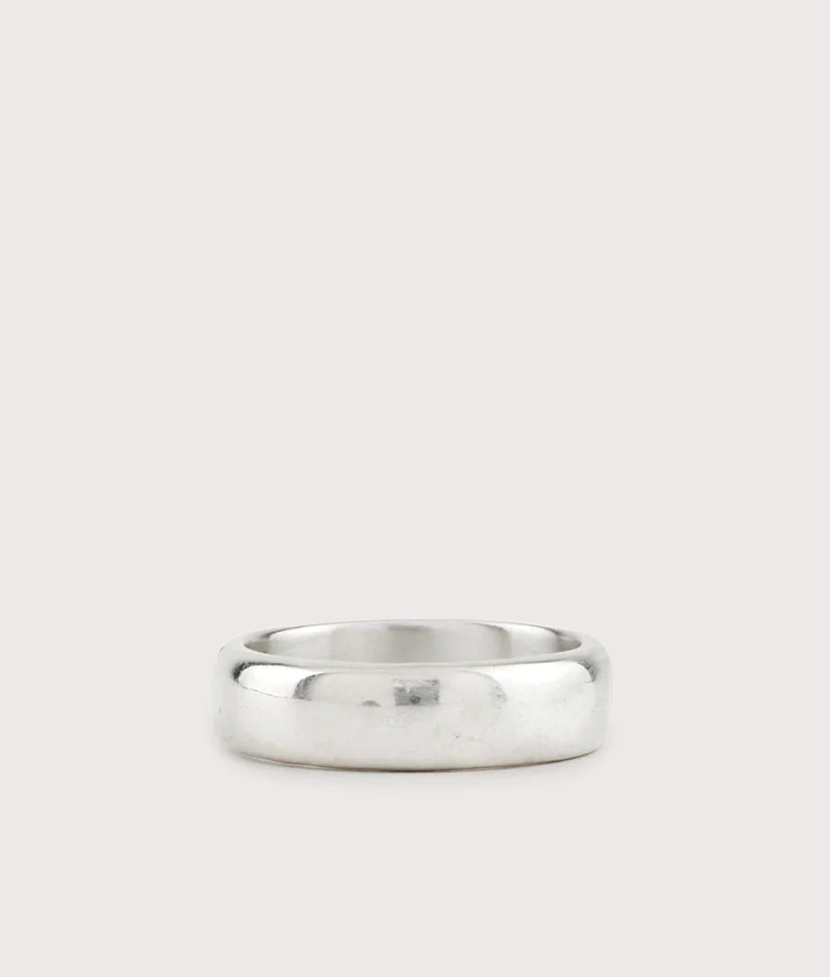 Serge DeNimes, Silver 4 Symbols Ring, Eqvvs Menswear, back shot