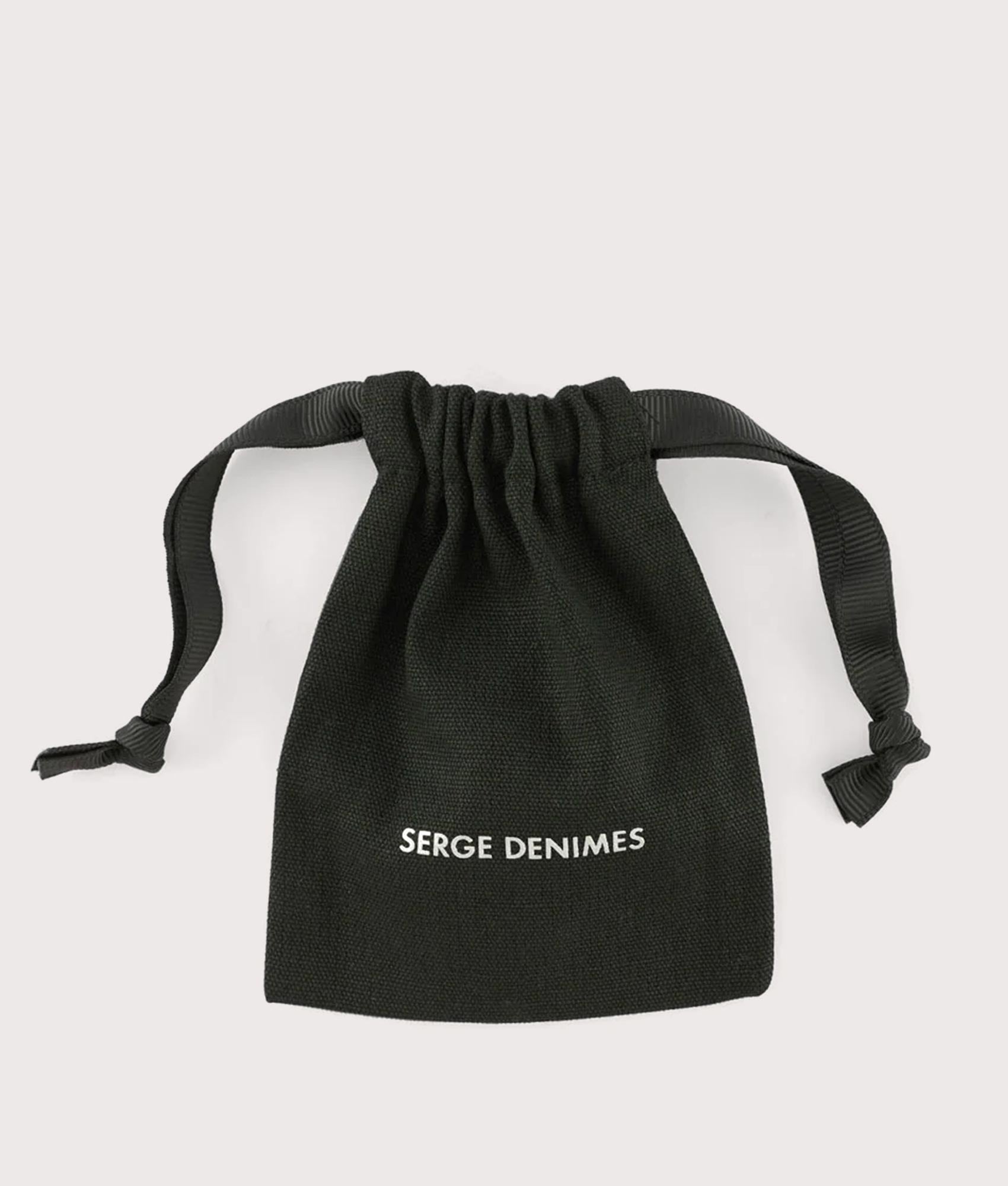 Serge DeNimes, Silver Signet Ring, Eqvvs Menswear, packaging shot