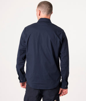 Zip-Through-Gaberdine-Overshirt-Navy-Marshall-Artist-EQVVS