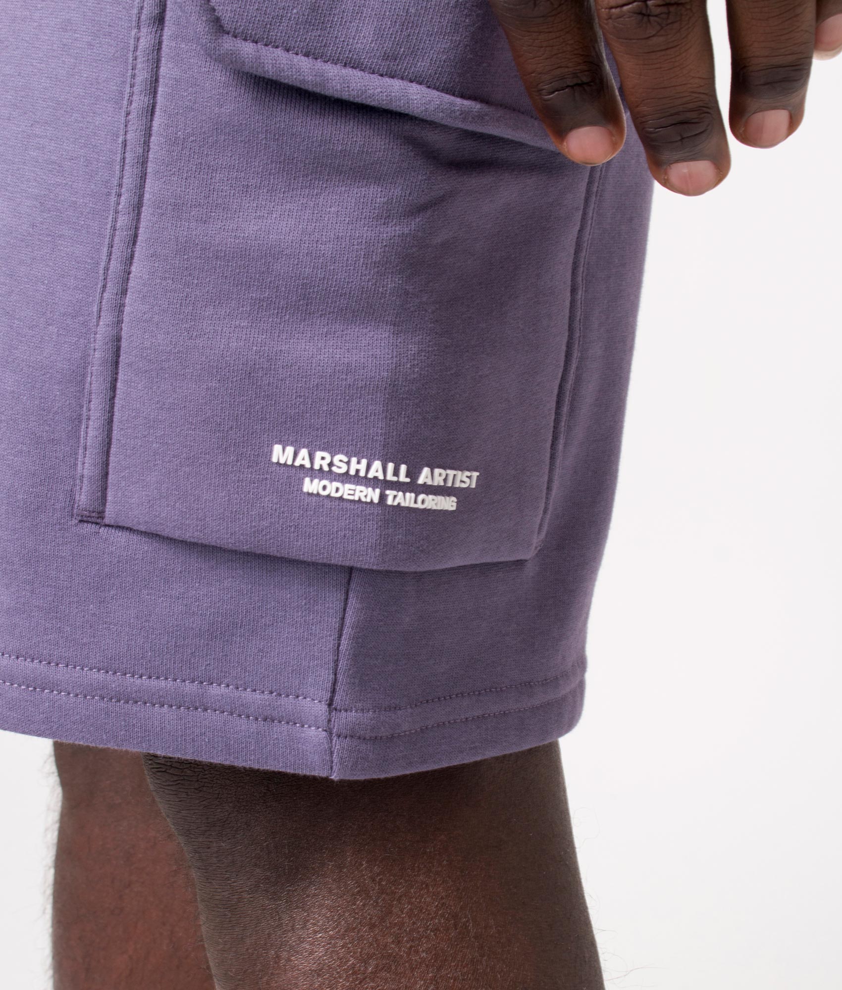 Regular-Fit-Siren-Cargo-Sweat-Shorts-Heather-Marshall-Artist-EQVVS