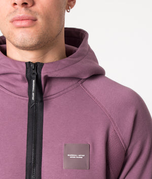 Quarter-Zip-Insigna-Hoodie-Frozen-Berry-Marshall-Artist-EQVVS