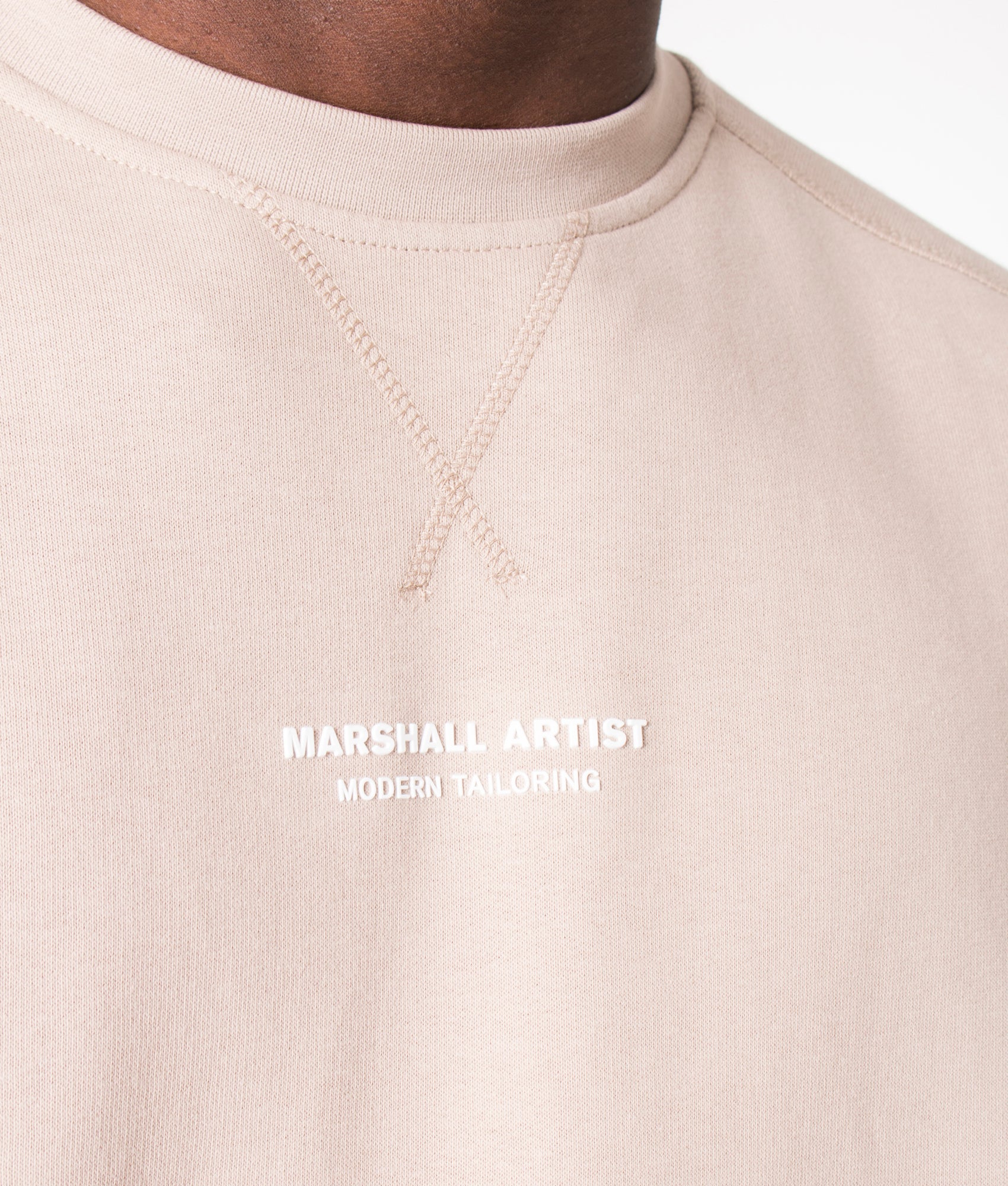 Siren-Crew-Neck-Sweatshirt-Sandstone-Marshall-Artist-EQVVS 