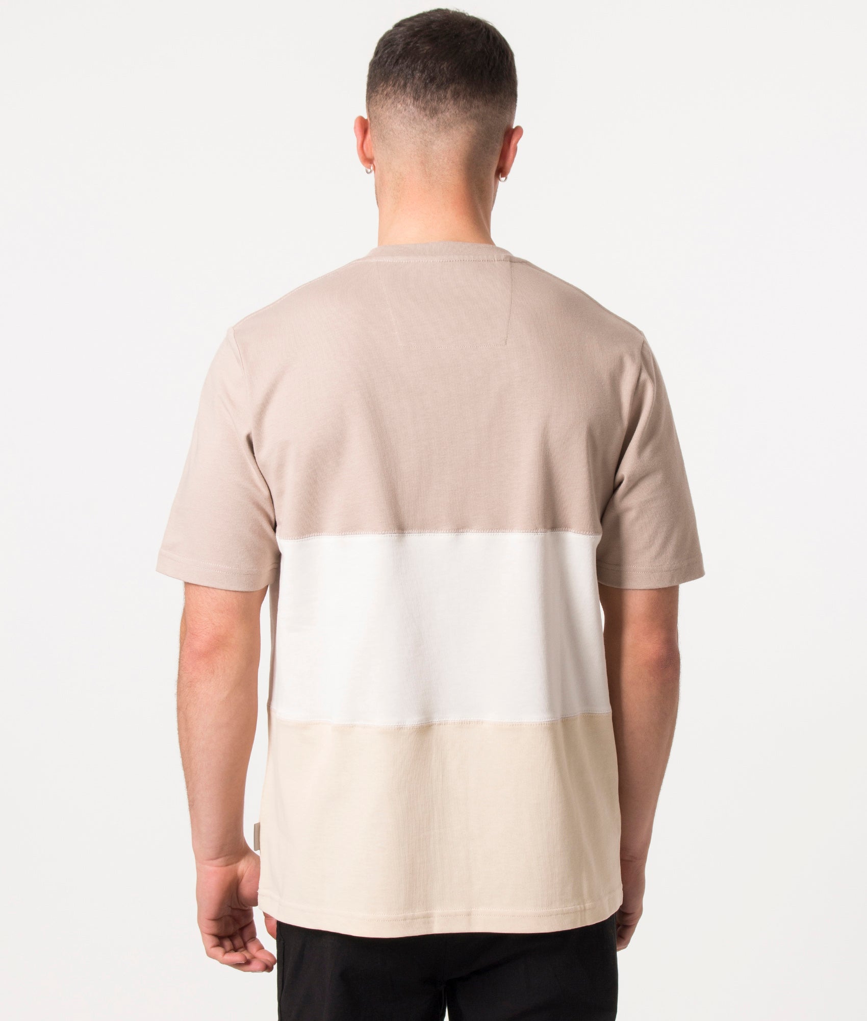Colourblock-Porta-T-Shirt-Sandstone-Marshall-Artist-EQVVS