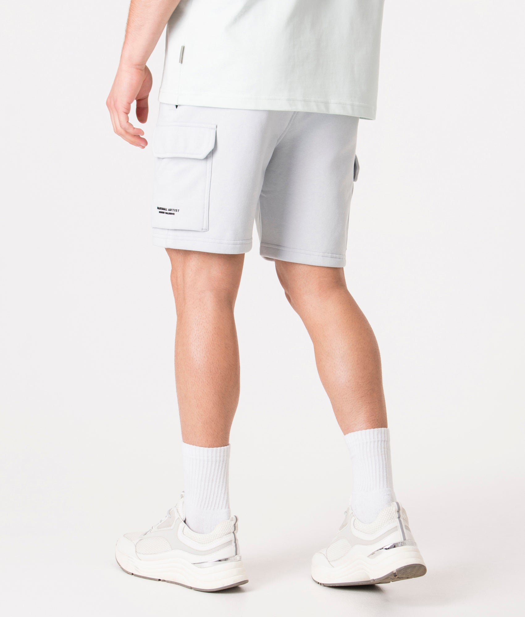 Regular-Fit-Siren-Cargo-Sweat-Shorts-Dolphin-Grey-Marshall-Artist-EQVVS