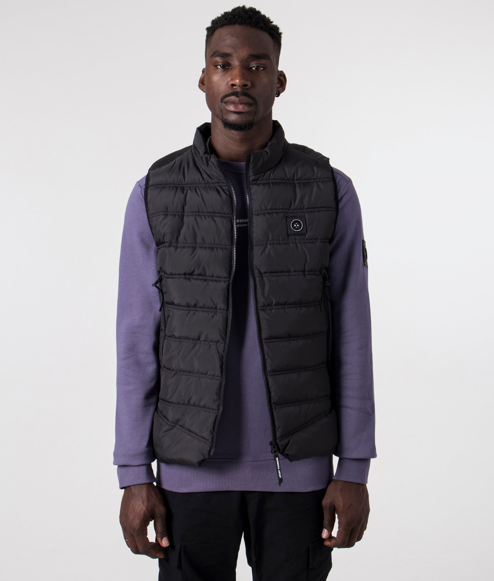 Diffensa-Gilet-Black-Marshall-Artist-EQVVS
