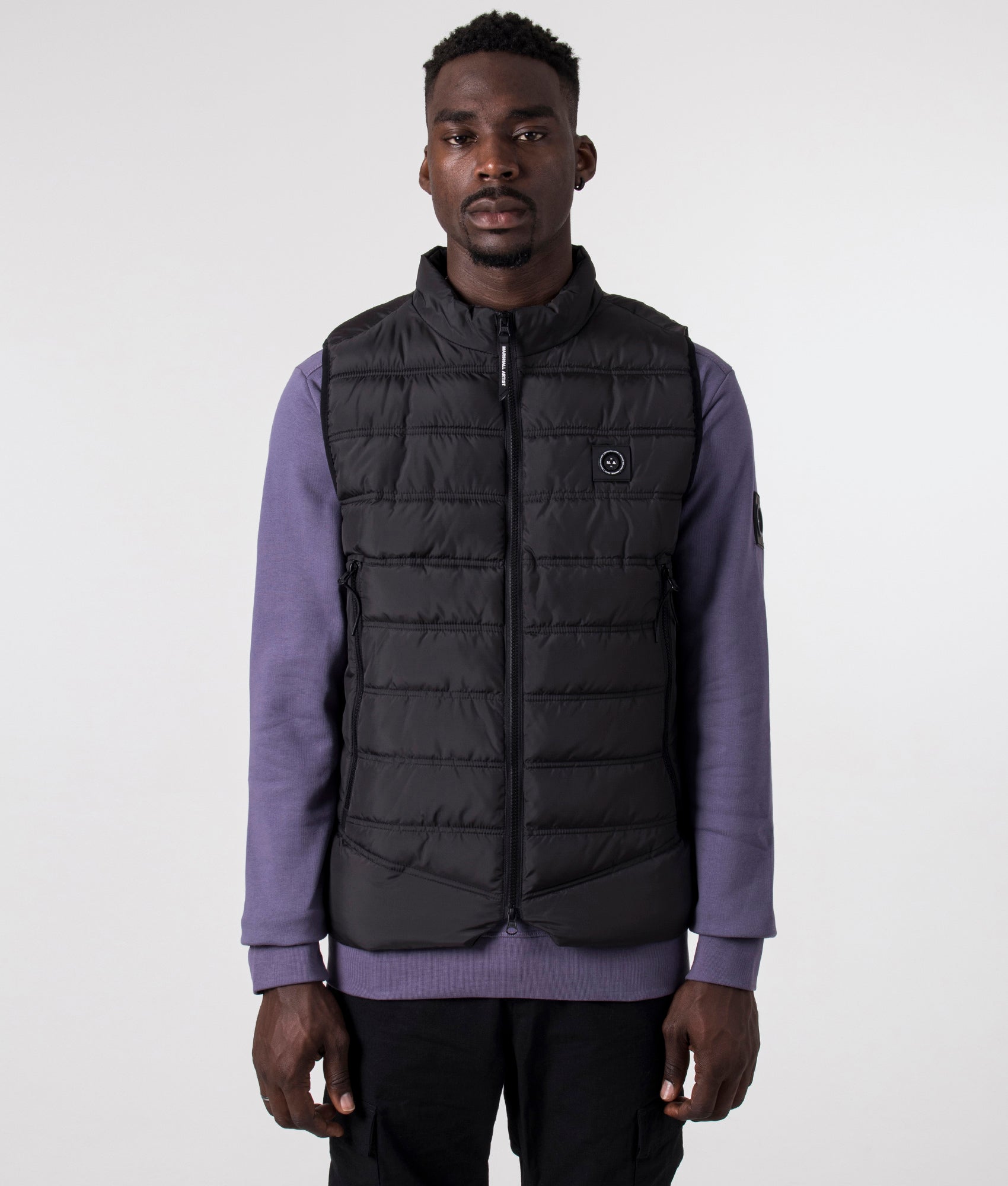 Diffensa-Gilet-Black-Marshall-Artist-EQVVS