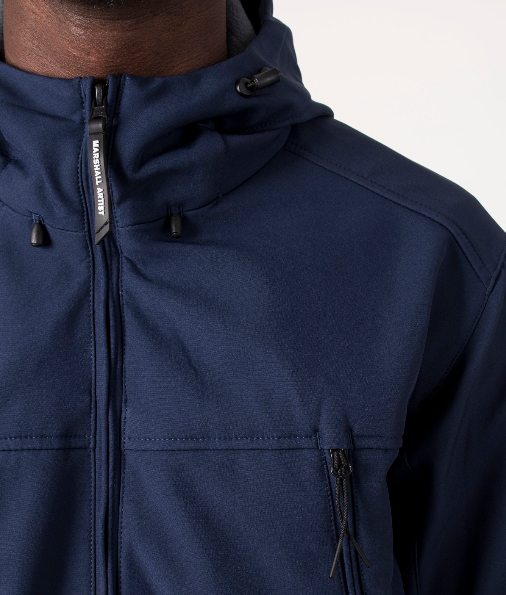 Softshell-Jacket-French-Navy-Marshall-Artist-EQVVS