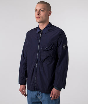 Krinkle-Nylon-Pocket-Overshirt-Navy-Marshall-Artist-EQVVS