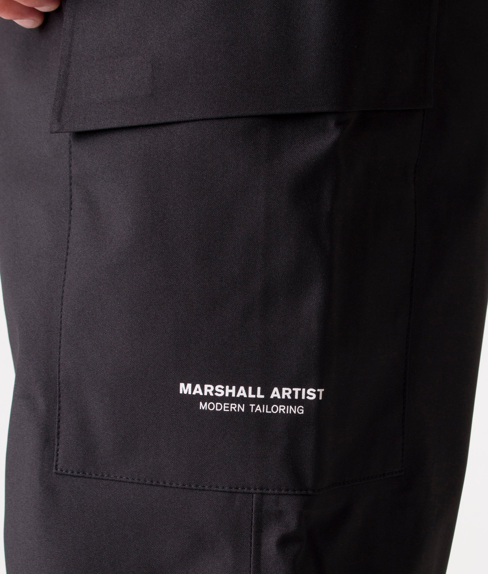 Regular-Fit-Tekk-Lite-Cargos-Black-Marshall-Artist-EQVVS