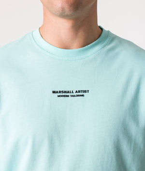 Relaxed-Fit-Injection-T-Shirt-Cyan-Marshall-Artist-EQVVS
