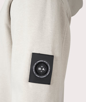 Relaxed-Fit-Siren-Overhead-Hoodie-Stone-Marshall-Artist-EQVVS-Detail-Image