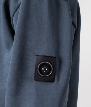 Relaxed-Fit-Siren-Overhead-Hoodie-Slate-Blue-Marshall-Artist-EQVVS