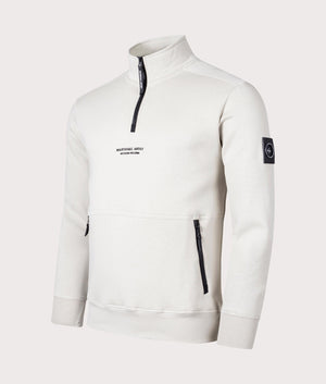 Quarter-Zip-Siren-Sweatshirt-Stone-Marshall-Artist-EQVVS