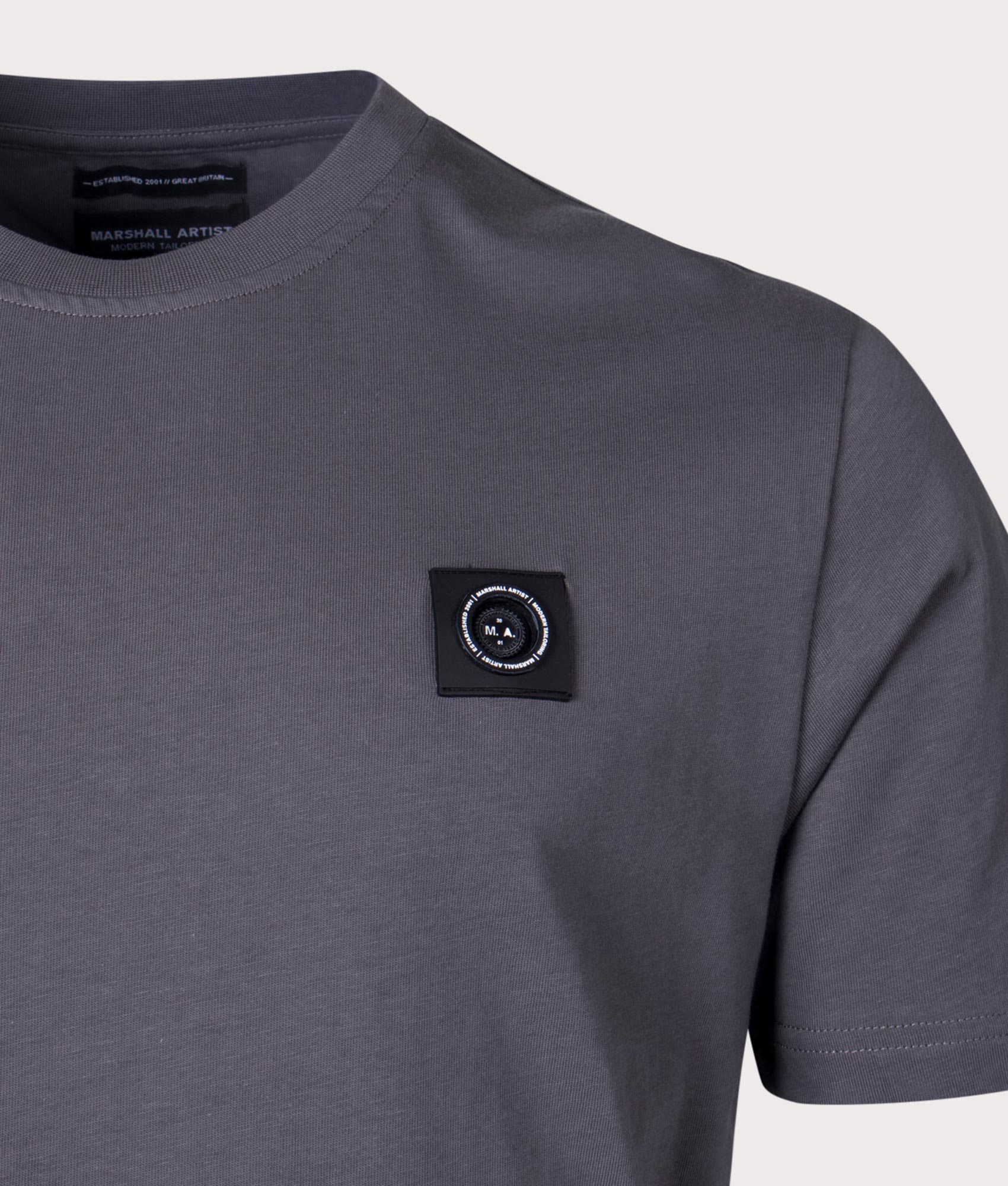 Relaxed-Fit-Siren-T-Shirt-Gull-Grey-Marshall-Artist-EQVVS