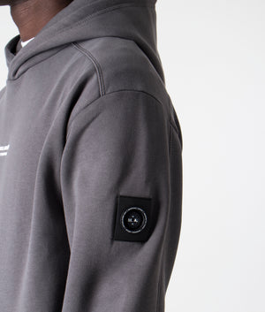 Relaxed-Fit-Siren-Overhead-Hoodie-066-Gull-Grey-Marshall-Artist-EQVVS-Detail-Image