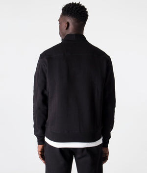 Siren-Quarter-Zip-Sweatshirt-Black-Marhsall-Artist-EQVVS-Back-Image