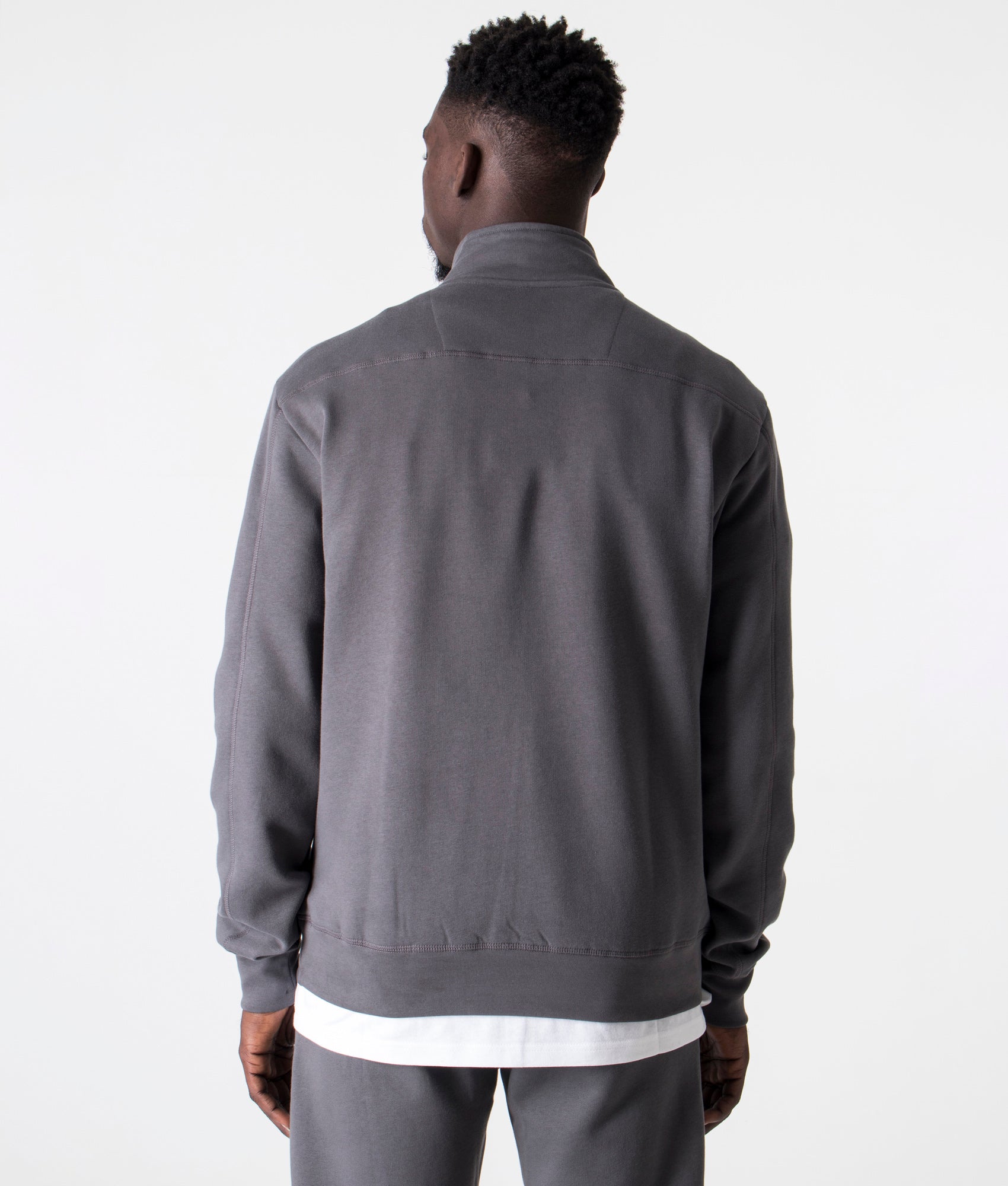 Relaxed-Fit-Siren-Quarter-Zip-Sweatshirt-Gull-Grey-Marshall-Artist-EQVVS-Back-Image
