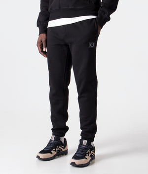 Relaxed Fit Siren Joggers in Black Marshall Artist EQVVS