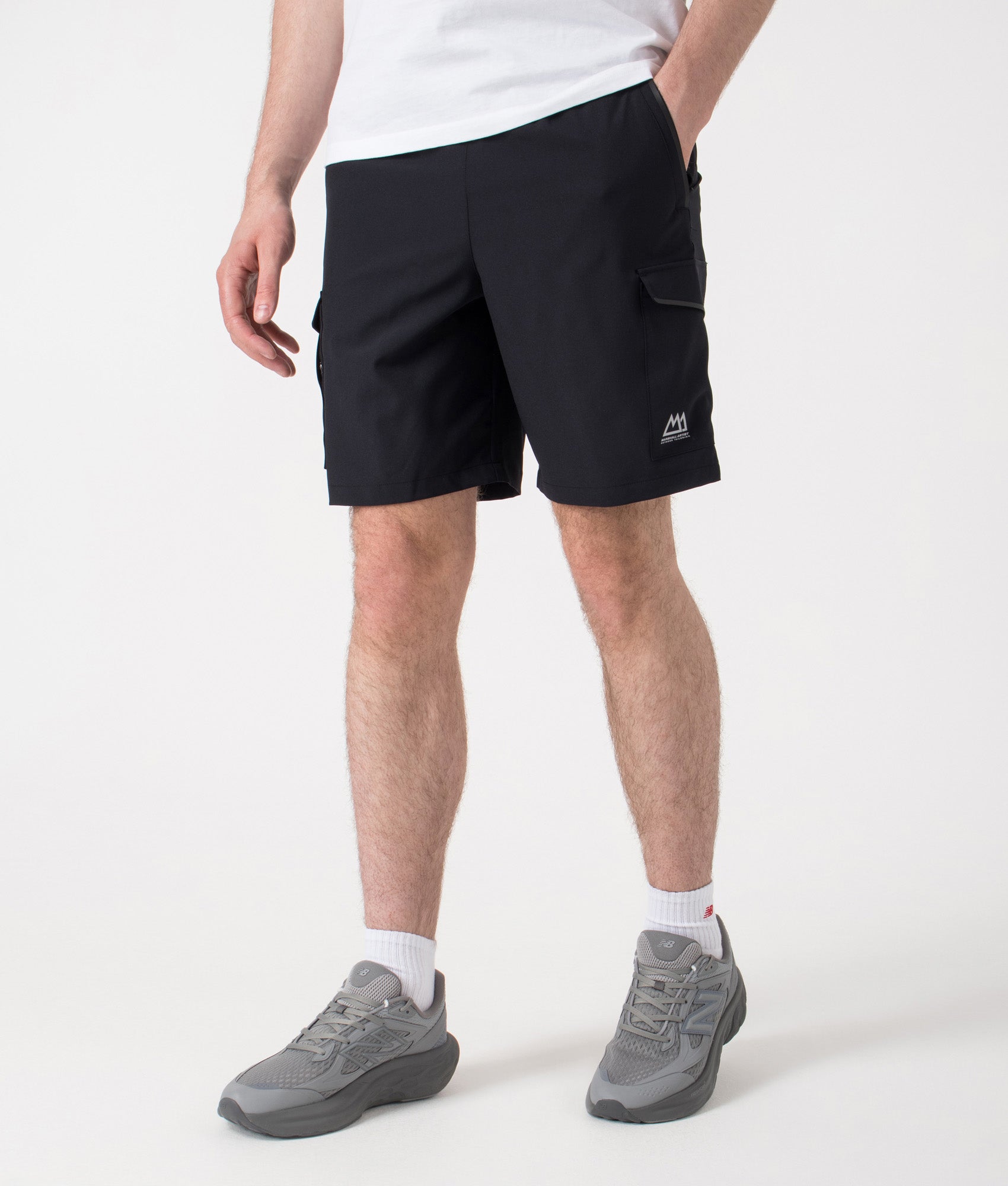 Elevate Shorts. Shot by EQVVS. Front shot.