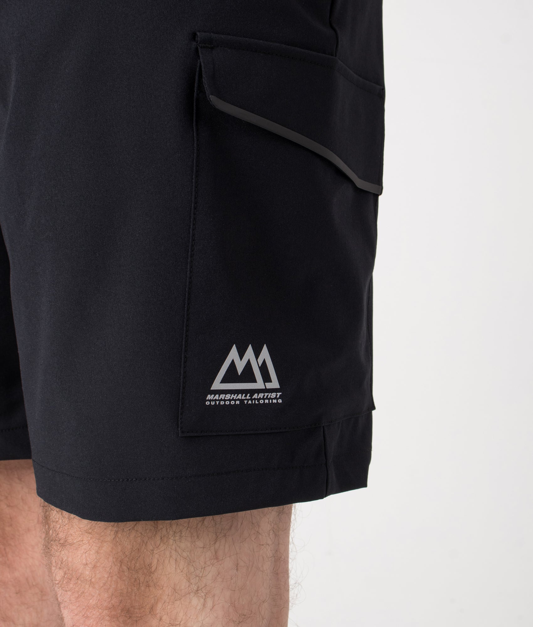 Elevate Shorts. Shot by EQVVS. Detail shot.