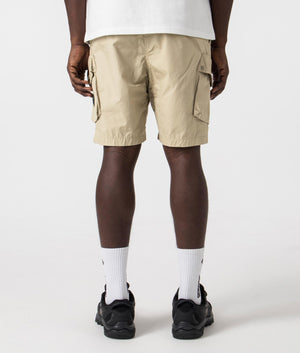Marshall artist Storma Cargo Shorts in 010 sandstone with siren detail back shot at EQVVS
