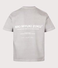 Oversized Box Fit Design Studio T-Shirt: Pigment Stone 
