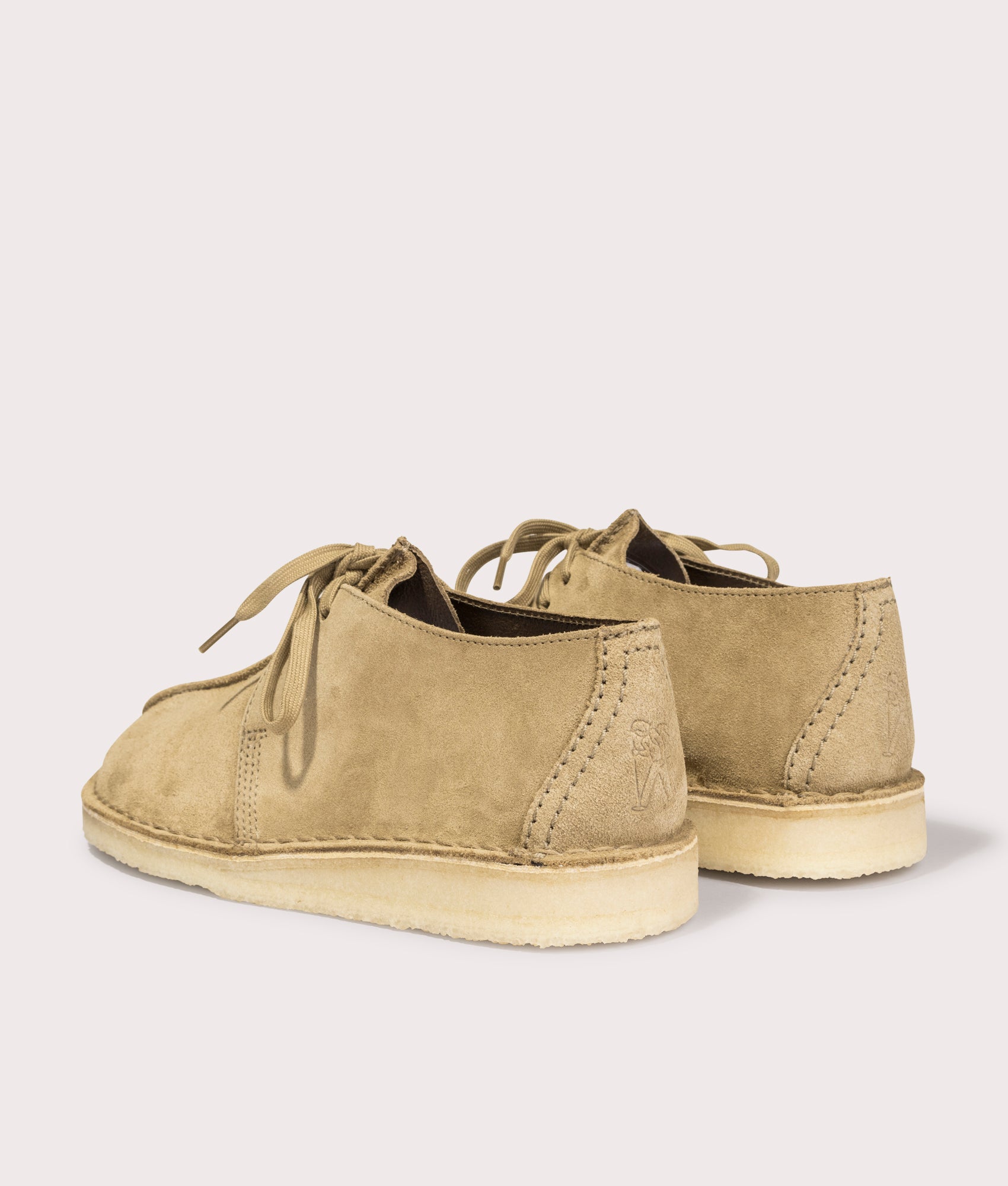 Desert Trek in Oakwood suede by Clarks. EQVVS Shot.