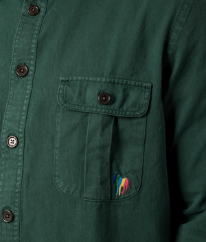 Relaxed-Fit-Broad-Stripe-Zebra-Logo-Shirt-Bottle-Green-PS-Paul-Smith-EQVVS