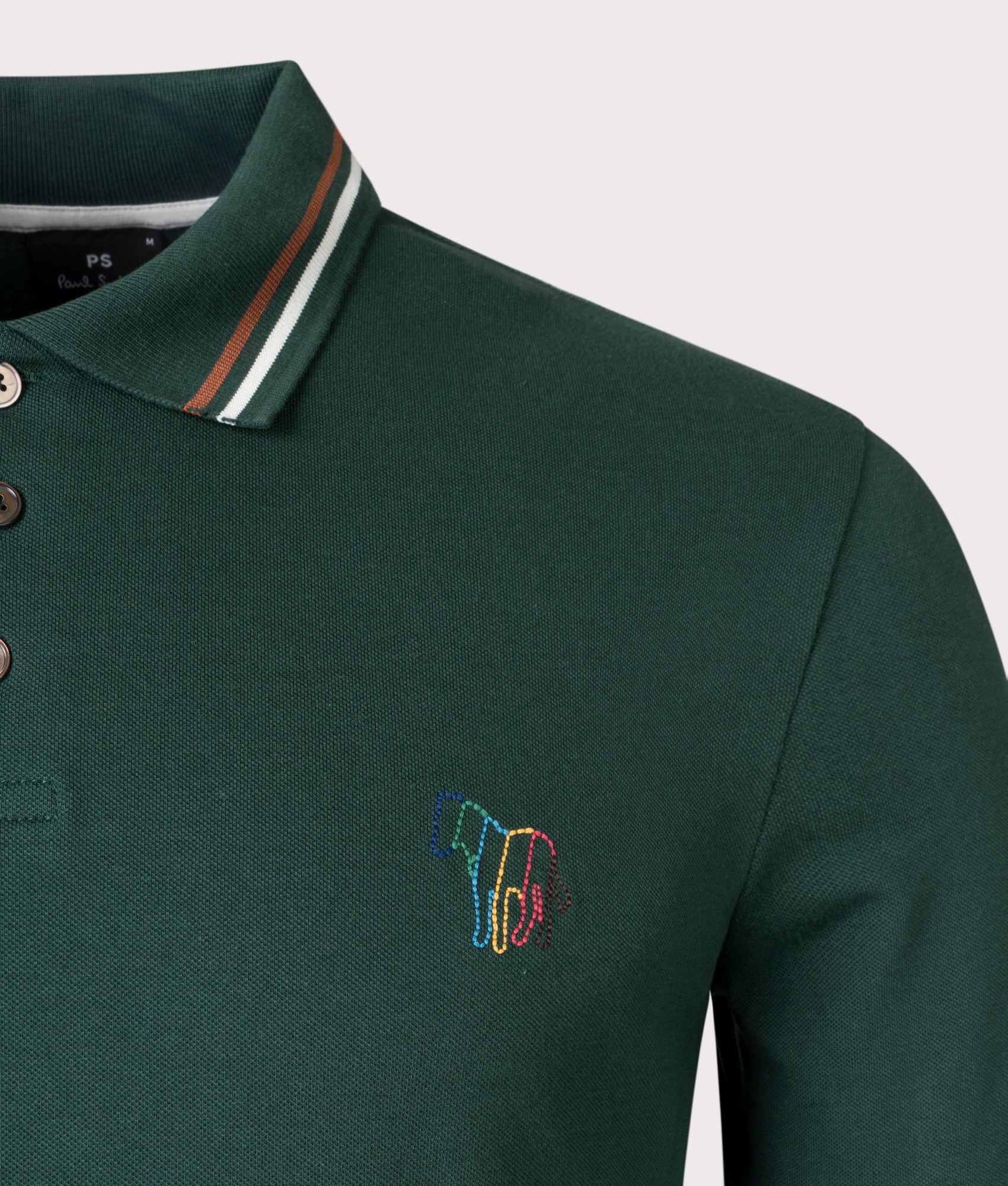 Broad-Stripe-Zebra-Polo-Shirt-Bottle-Green-Paul-Smith-EQVVS